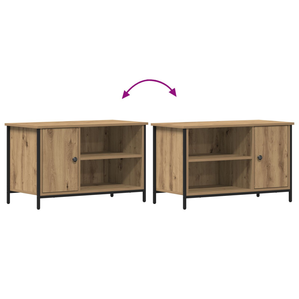 Produktbild för TV-skåp 80 x 40 x 50 cm artisan ek Konstruerat trä