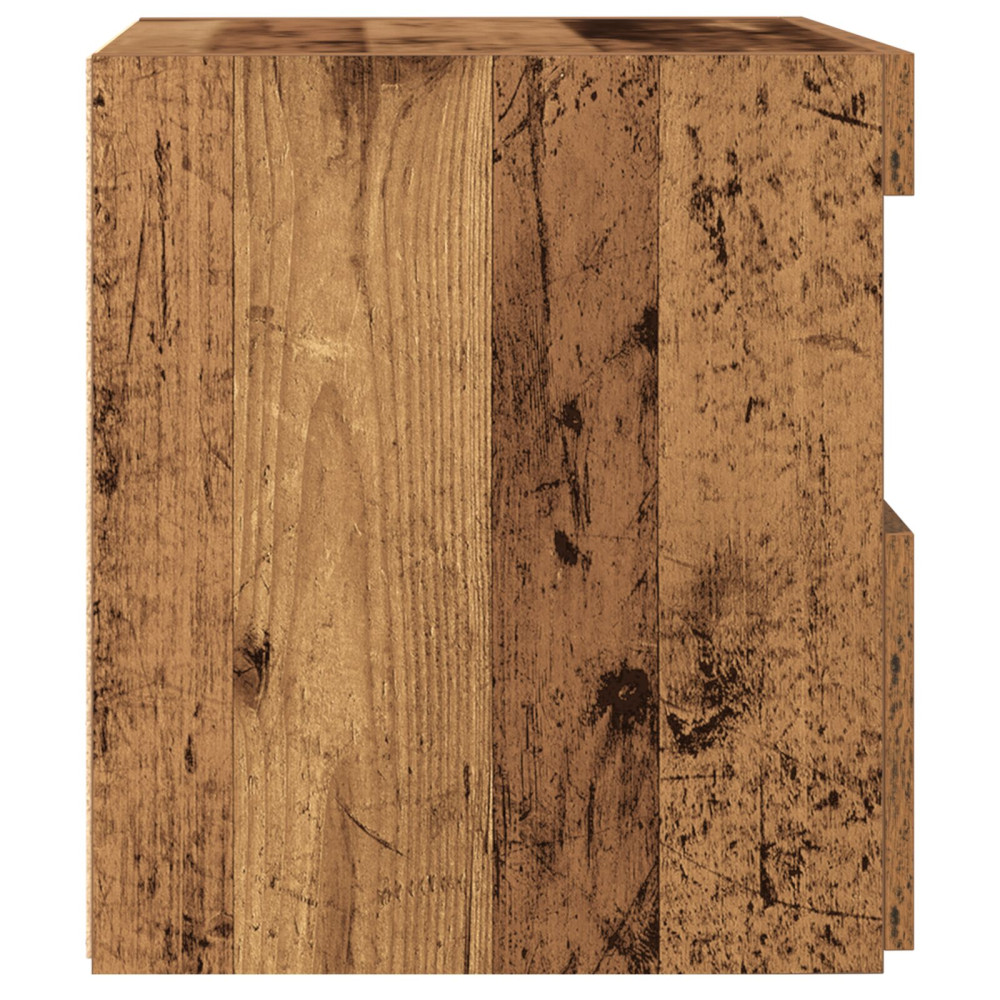 Produktbild för Nattduksbord Gammalt trä 50 x 40 x 45 cm Konstruerat trä