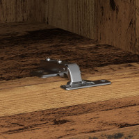 Produktbild för TV Vägghylla 2 pcs Gammalt trä 100 x 30 x 30 cm Konstruerat trä