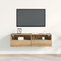 Produktbild för TV Vägghylla 100 x 30 x 30 cm artisan ek Konstruerat trä