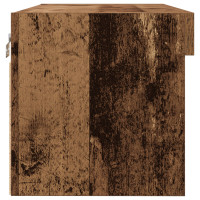 Produktbild för TV-bänkset 2 pcs Gammalt trä 80 x 30 x 30 cm Konstruerat trä