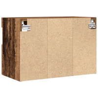 Produktbild för TV Vägghylla 2 pcs Gammalt trä 60 x 30 x 40 cm Konstruerat trä