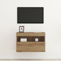 Produktbild för TV Vägghylla 60 x 30 x 40 cm artisan ek Konstruerat trä