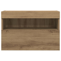 Produktbild för TV Vägghylla 60 x 30 x 40 cm artisan ek Konstruerat trä