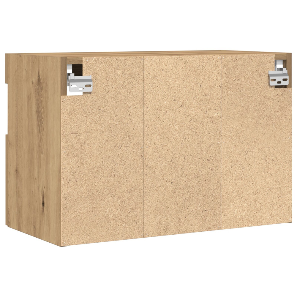 Produktbild för TV Vägghylla 60 x 30 x 40 cm artisan ek Konstruerat trä