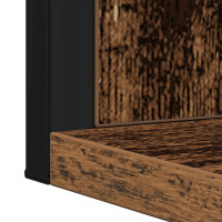 Produktbild för Spegel Gammalt trä 50 x 12 x 60 cm Glas och konstruerat trä
