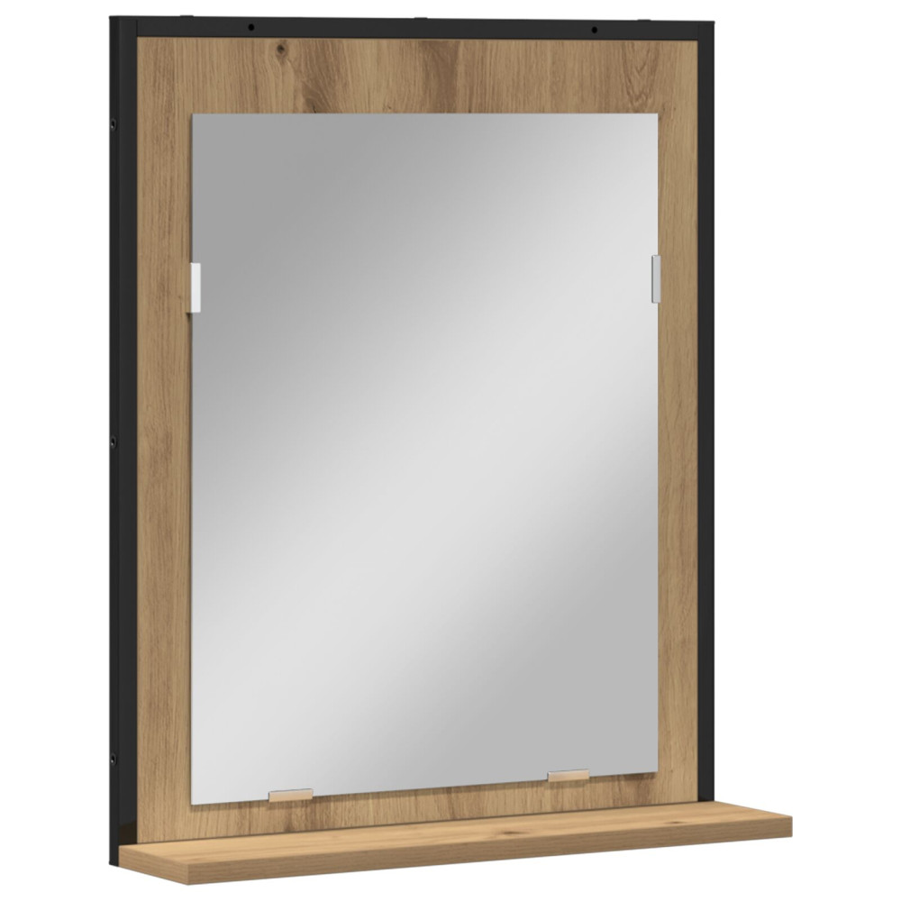 Produktbild för Spegel artisan ek 50 x 12 x 60 cm Glas och konstruerat trä