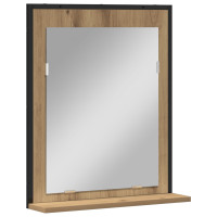 Produktbild för Spegel artisan ek 50 x 12 x 60 cm Glas och konstruerat trä