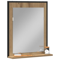 Produktbild för Spegel artisan ek 50 x 12 x 60 cm Glas och konstruerat trä