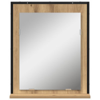 Produktbild för Spegel artisan ek 50 x 12 x 60 cm Glas och konstruerat trä