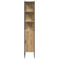 Produktbild för Badrumsskåp artisan ek 33 x 33 x 185,5 cm Konstruerat trä