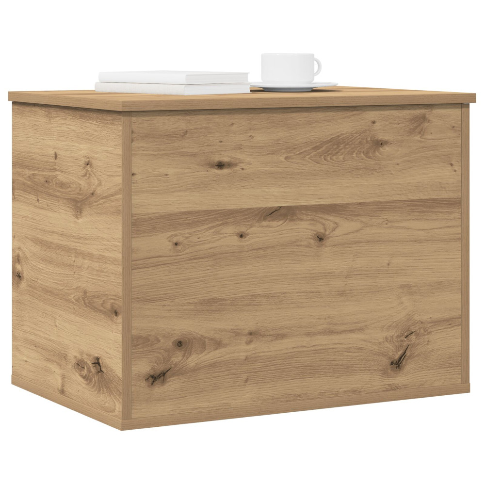 Produktbild för Förvaringslåda artisan ek 60 x 42 x 46 cm Konstruerat trä