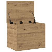 Produktbild för Förvaringslåda artisan ek 60 x 42 x 46 cm Konstruerat trä