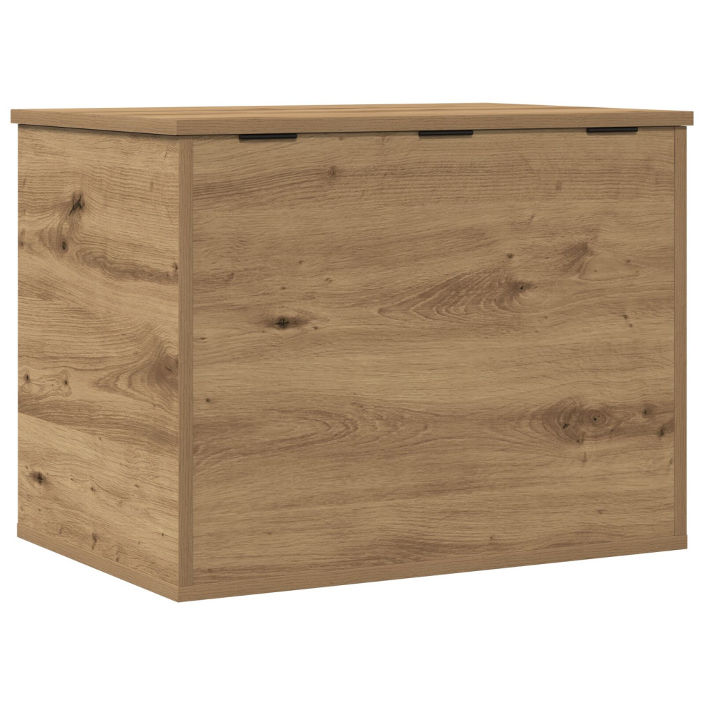 Produktbild för Förvaringslåda artisan ek 60 x 42 x 46 cm Konstruerat trä