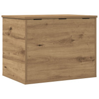 Produktbild för Förvaringslåda artisan ek 60 x 42 x 46 cm Konstruerat trä