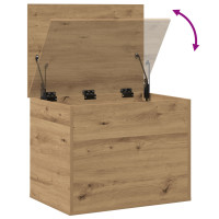Produktbild för Förvaringslåda artisan ek 60 x 42 x 46 cm Konstruerat trä