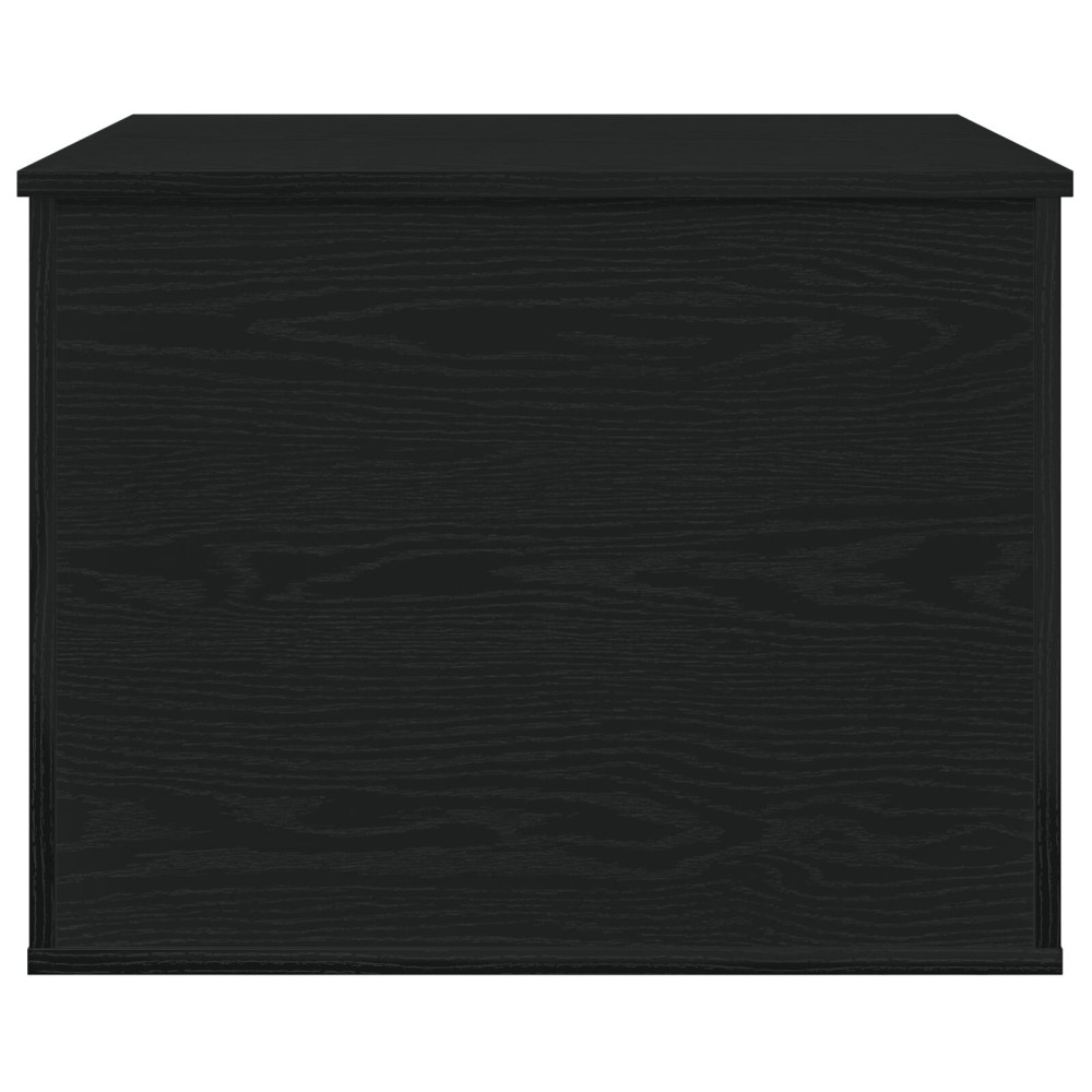 Produktbild för Förvaringslåda Svart ek 60 x 42 x 46 cm Konstruerat trä