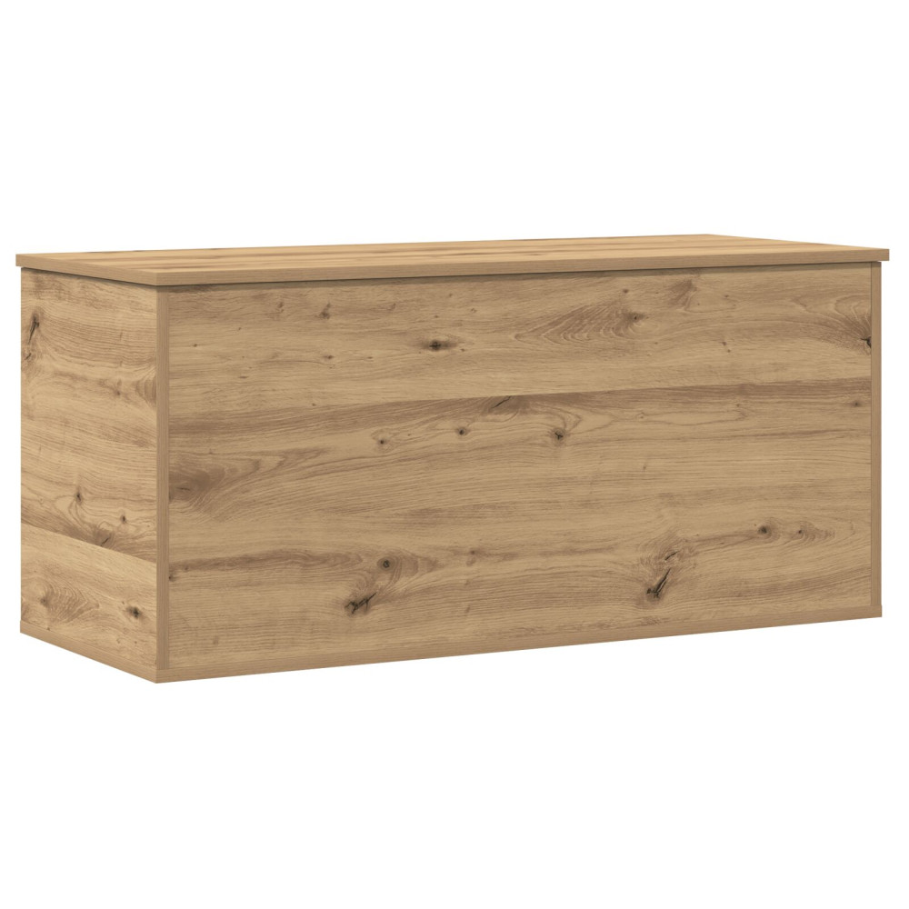 Produktbild för Förvaringslåda artisan ek 100 x 42 x 46 cm Konstruerat trä