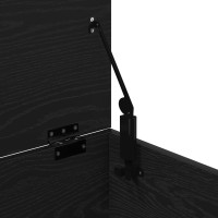 Produktbild för Förvaringslåda Svart ek 100 x 42 x 46 cm Konstruerat trä