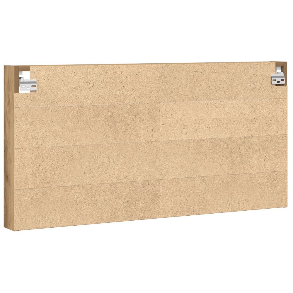 Produktbild för Visningsskåp Artisan Ek 100 x 8,5 x 50 cm Konstruerat trä