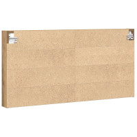 Produktbild för Visningsskåp Artisan Ek 100 x 8,5 x 50 cm Konstruerat trä