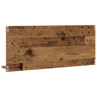 Produktbild för Spegelhylla Gammalt trä 90 x 10,5 x 37 cm Konstruerat trä