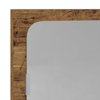 Produktbild för Spegelhylla Gammalt trä 90 x 10,5 x 37 cm Konstruerat trä