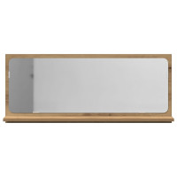 Produktbild för Spegelhylla artisan ek 90 x 10,5 x 37 cm Konstruerat trä