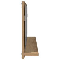 Produktbild för Spegelhylla artisan ek 90 x 10,5 x 37 cm Konstruerat trä