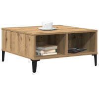 Produktbild för Kaffeebord Artisan Ek 60 x 60 x 30 cm