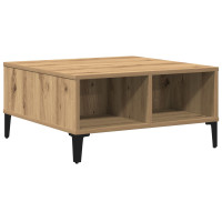 Produktbild för Kaffeebord Artisan Ek 60 x 60 x 30 cm