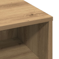 Produktbild för Kaffeebord Artisan Ek 60 x 60 x 30 cm