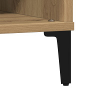 Produktbild för Kaffeebord Artisan Ek 60 x 60 x 30 cm