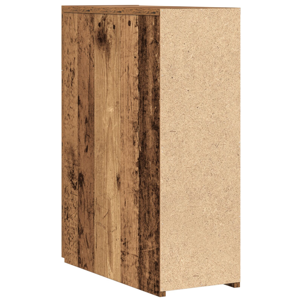 Produktbild för Apotekarskåp Gammalt trä 20 x 45,5 x 60 cm Konstruerat trä