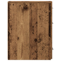 Produktbild för Apotekarskåp Gammalt trä 20 x 45,5 x 60 cm Konstruerat trä