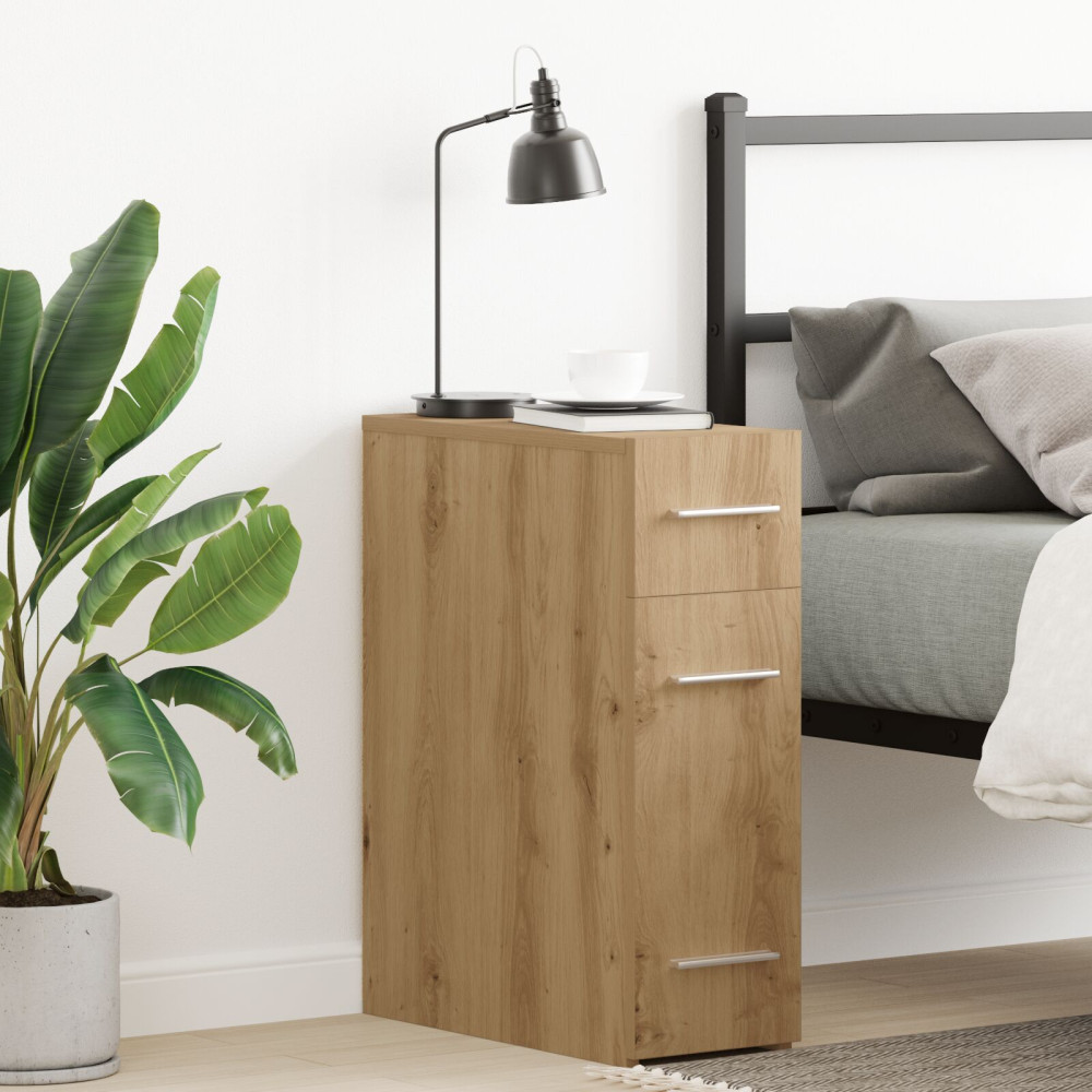 Produktbild för Apotekarskåp artisan ek 20 x 45,5 x 60 cm Konstruerat trä