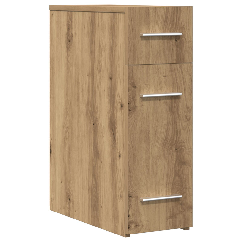Produktbild för Apotekarskåp artisan ek 20 x 45,5 x 60 cm Konstruerat trä