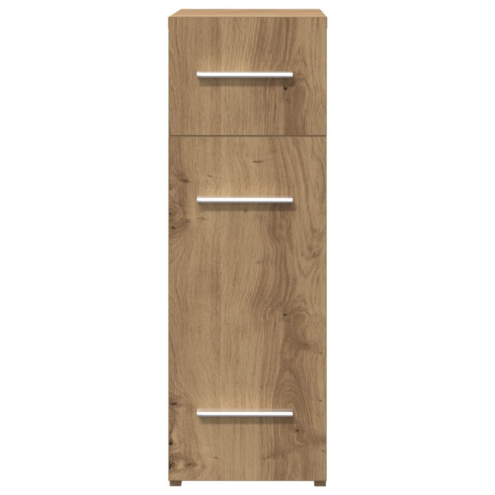 Produktbild för Apotekarskåp artisan ek 20 x 45,5 x 60 cm Konstruerat trä