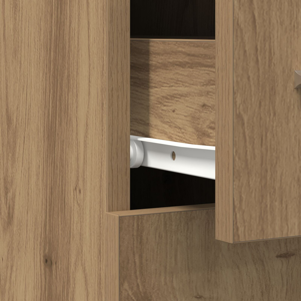 Produktbild för Apotekarskåp artisan ek 20 x 45,5 x 60 cm Konstruerat trä
