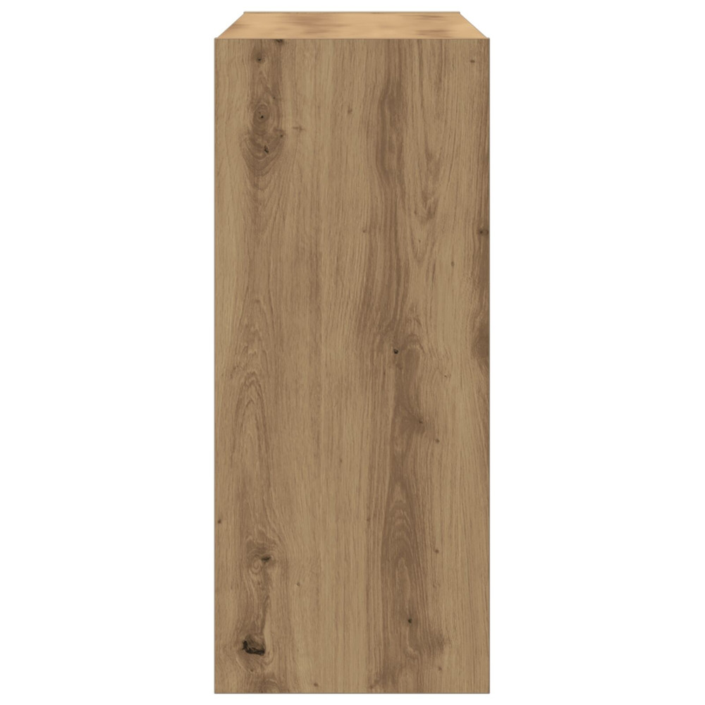 Produktbild för Bokhylla artisan ek 100 x 30 x 72 cm Konstruerat trä