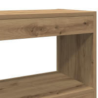 Produktbild för Bokhylla artisan ek 100 x 30 x 72 cm Konstruerat trä
