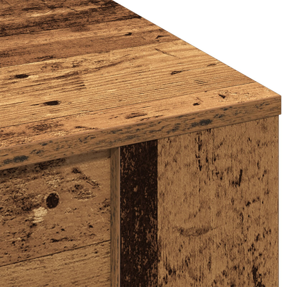 Produktbild för Kaffeebord Gammalt trä 102 x 55 x 45 cm Konstruerat trä