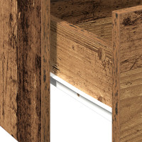 Produktbild för Kaffeebord Gammalt trä 102 x 55 x 43,5 cm Konstruerat trä