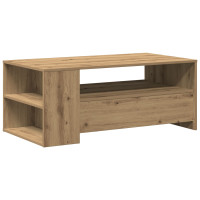 Produktbild för Kaffeebord Artisan Ek 102 x 55 x 43,5 cm Konstruerat trä