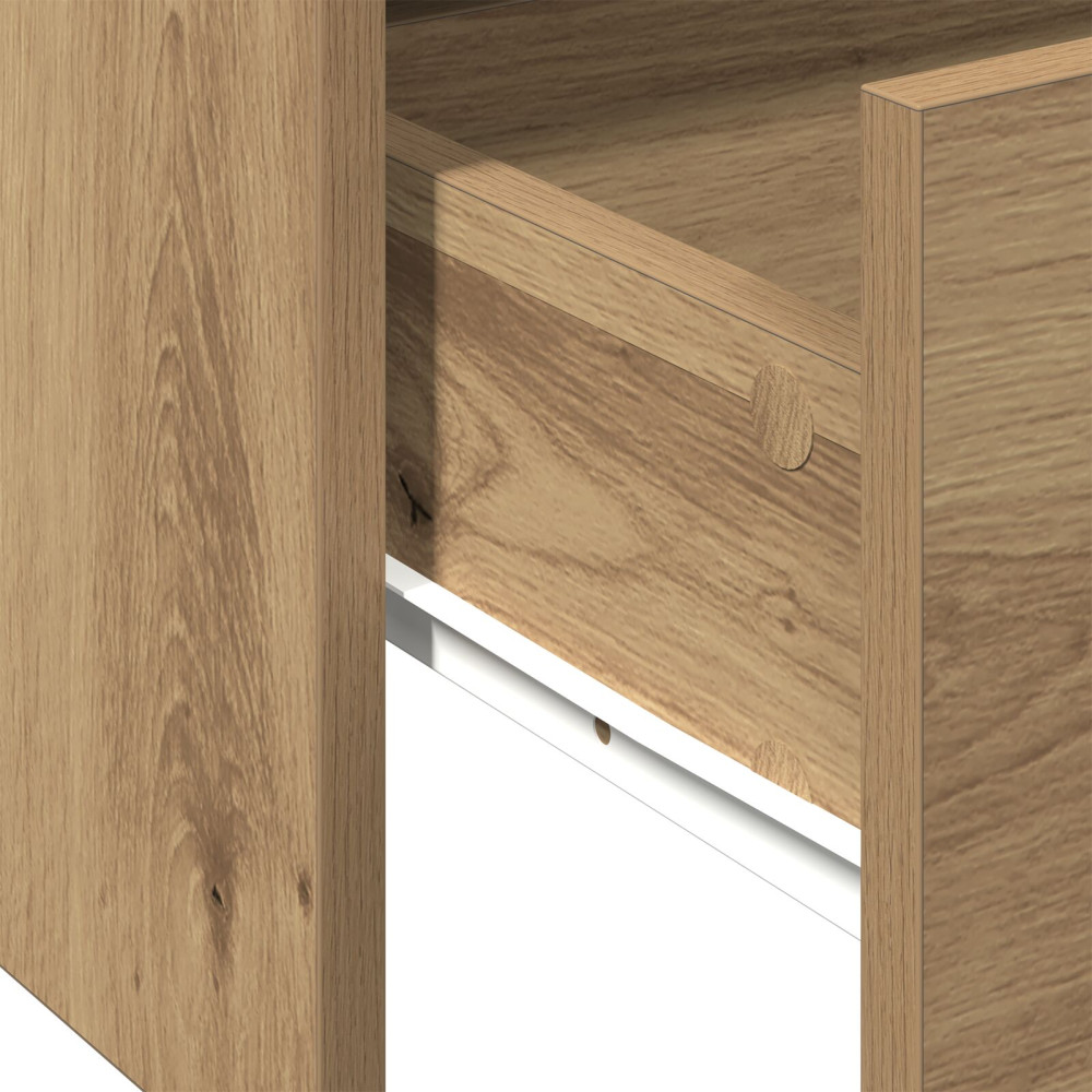 Produktbild för Kaffeebord Artisan Ek 102 x 55 x 43,5 cm Konstruerat trä