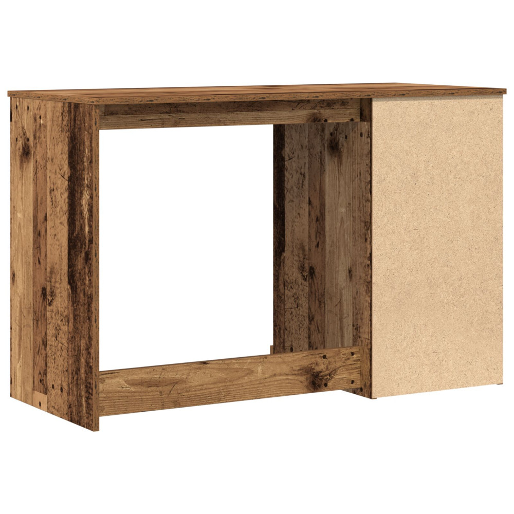 Produktbild för Skrivbord med låda Gammalt trä 50 x 115 x 75 cm Konstruerat trä