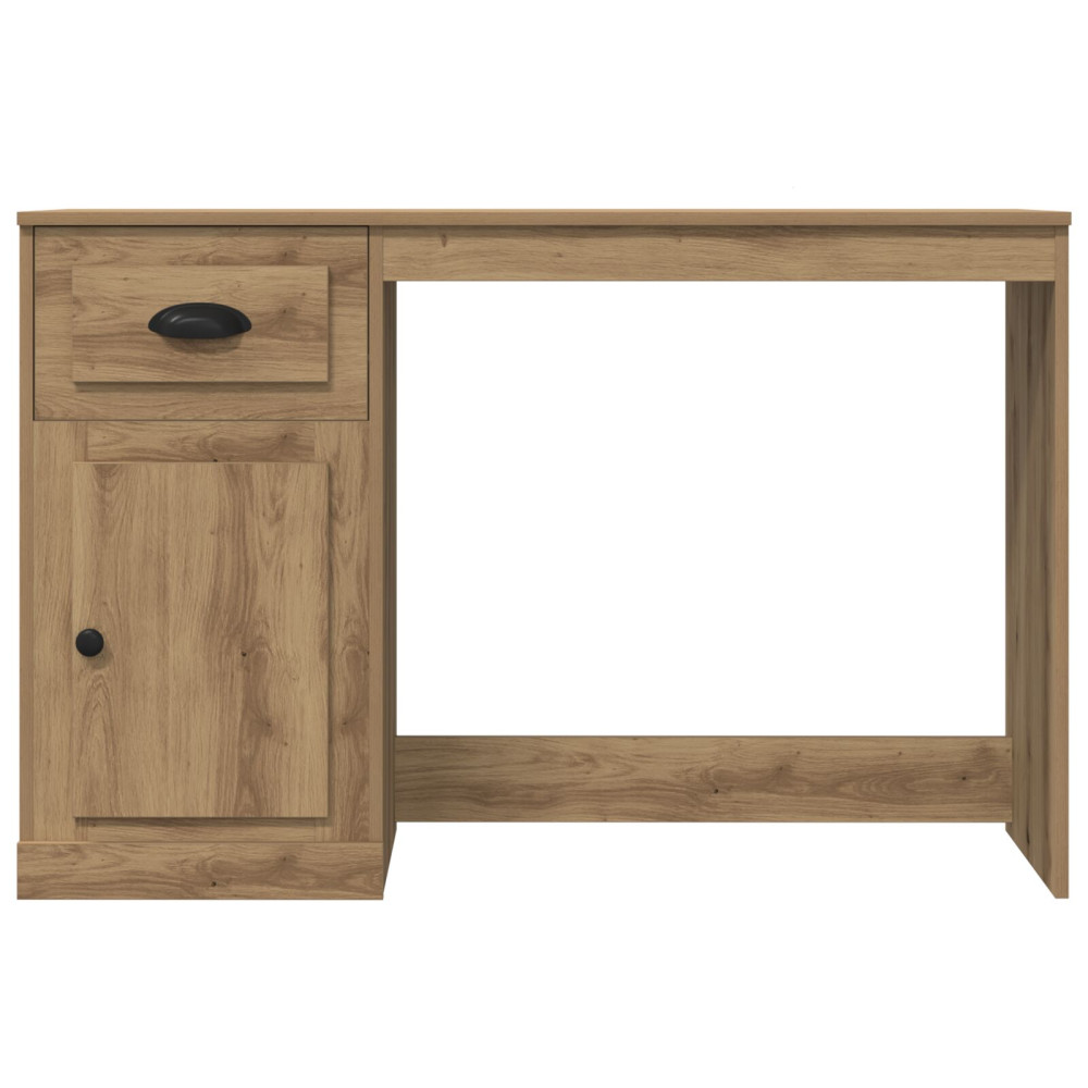 Produktbild för Skrivbord med låda Artisan Ek 50 x 115 x 75 cm Konstruerat trä