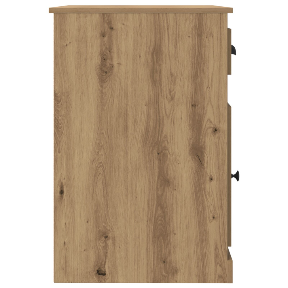 Produktbild för Skrivbord med låda Artisan Ek 50 x 115 x 75 cm Konstruerat trä