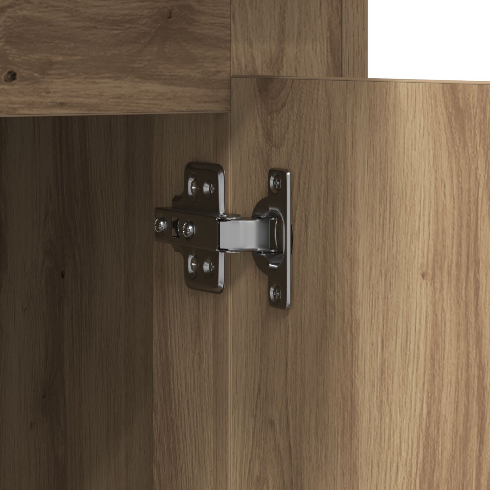 Produktbild för Skrivbord med låda Artisan Ek 50 x 115 x 75 cm Konstruerat trä