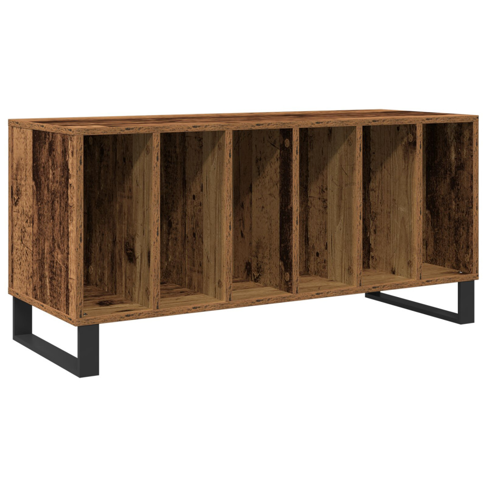 Produktbild för Skivskåp med hylla artisan ek 100 x 38 x 48 cm Konstruerat trä